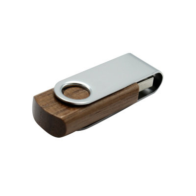 Флешка"Twist wood" 16 Гб wooden color