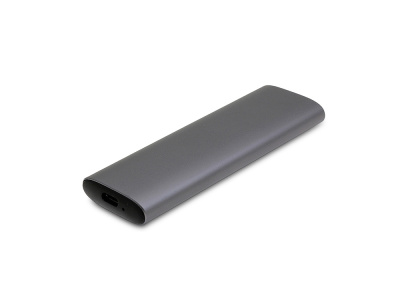 Внешний портативный SSD диск 2,5 128Гб TypeC, серебристый