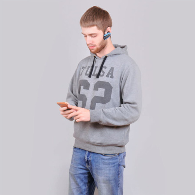 Наушники bluetooth беспроводные"Sprinter", голубой, 15х16,5х5см, пластик