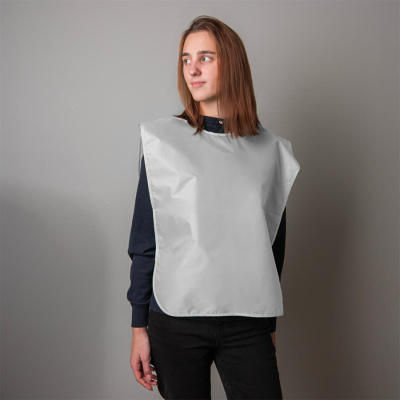 Промо жилет"Vestr new"; белый; M/L; 100% п/э