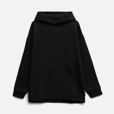 Худи оверсайз унисекс Snuggie, черное